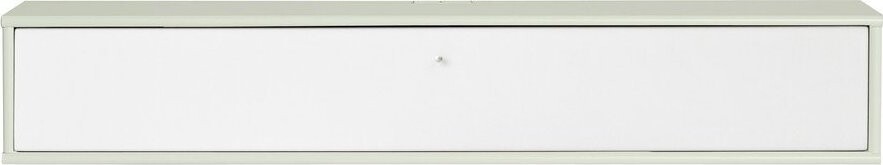 Bílý/v mentolové barvě TV stolek 133x22x32,5 cm Mistral – Hammel Furniture