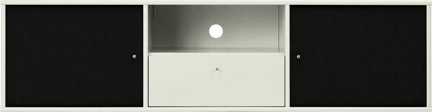 TV stolek v mentolové barvě/černý 161x42x45 cm Mistral – Hammel Furniture