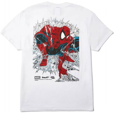 Triko Huf X Spider-Man Arachknight S/S - Bílá - L