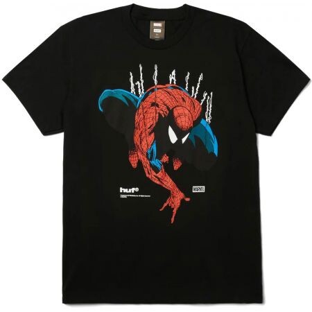 Triko Huf X Spider-Man Perceptions S/S - Černá - L