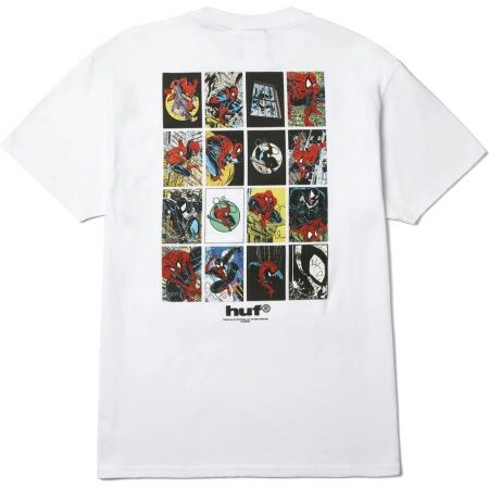 Triko Huf X Spider-Man Collector S/S - Bílá - L