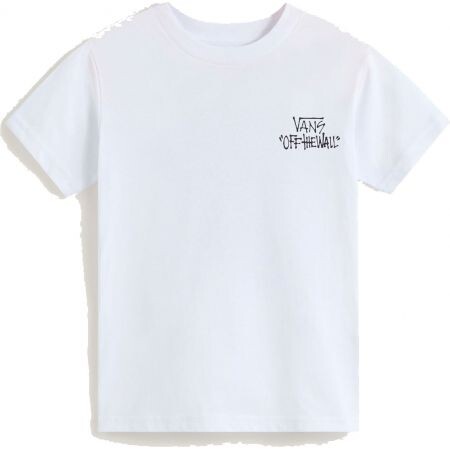 Triko Vans Stomper S/S Kids - Bílá - 3