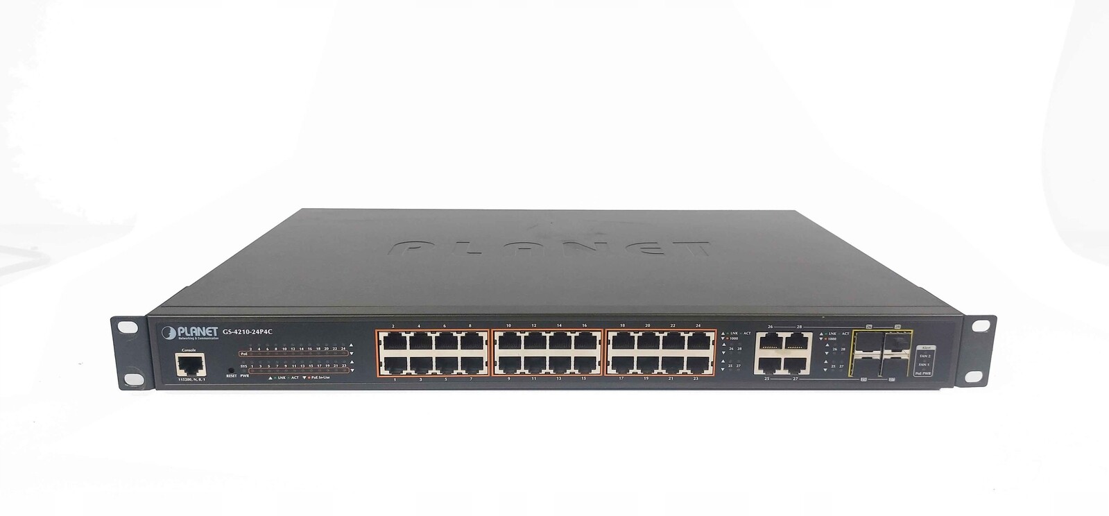 Planet GS-4210-24P4C 24portový gigabitový PoE Switch