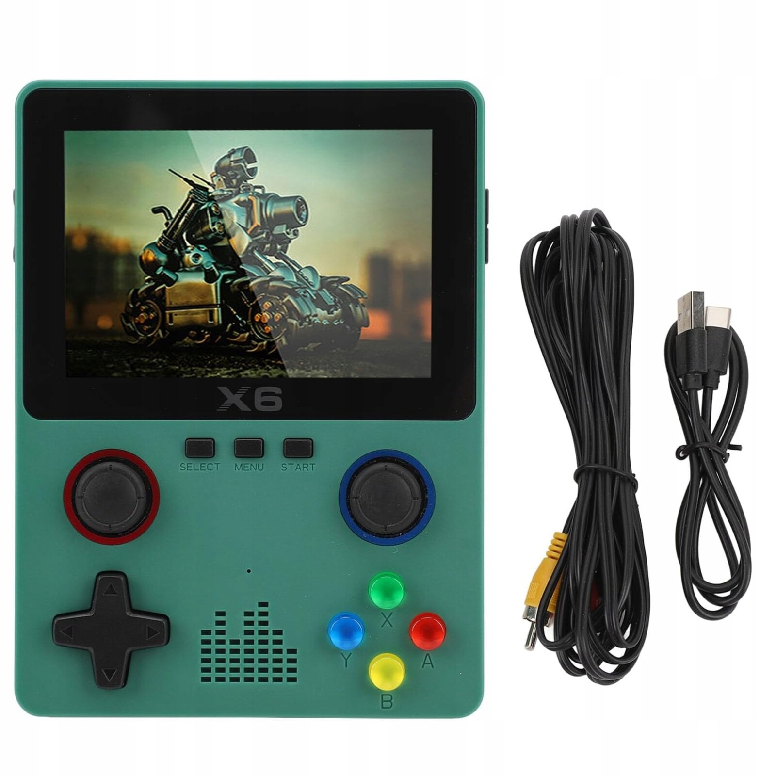 Přenosná herní konzole X6, 3,5palcový Ips displej 640 x 480 Hd