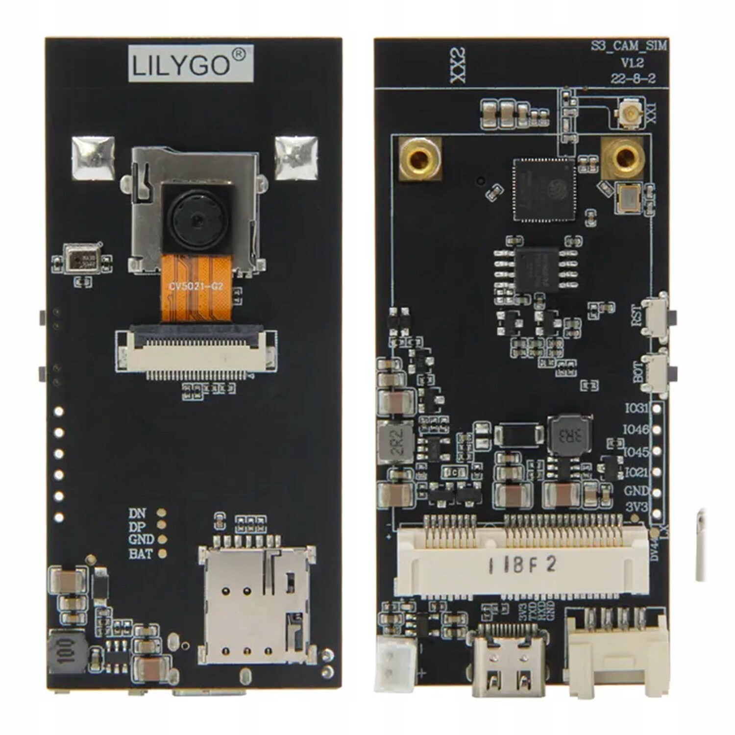 ESP32-S3 Cam LilyGO T-simcam WiFi Bluetooth SIM7600 dev board ESP32-CAM