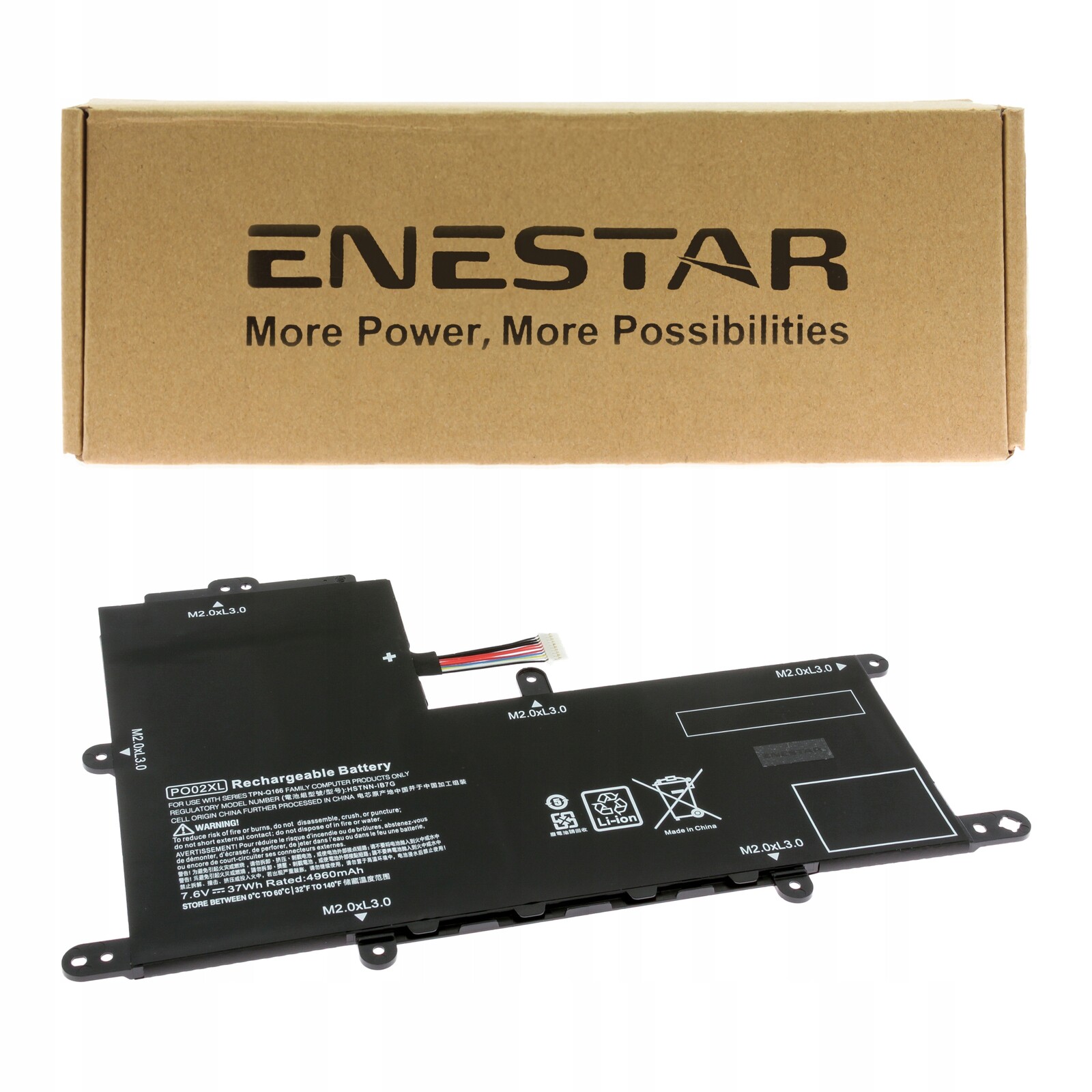 Prémiová baterie pro Hp 823908-2C1 824560-005 PO02XL Stream 11-R 11-R014WM