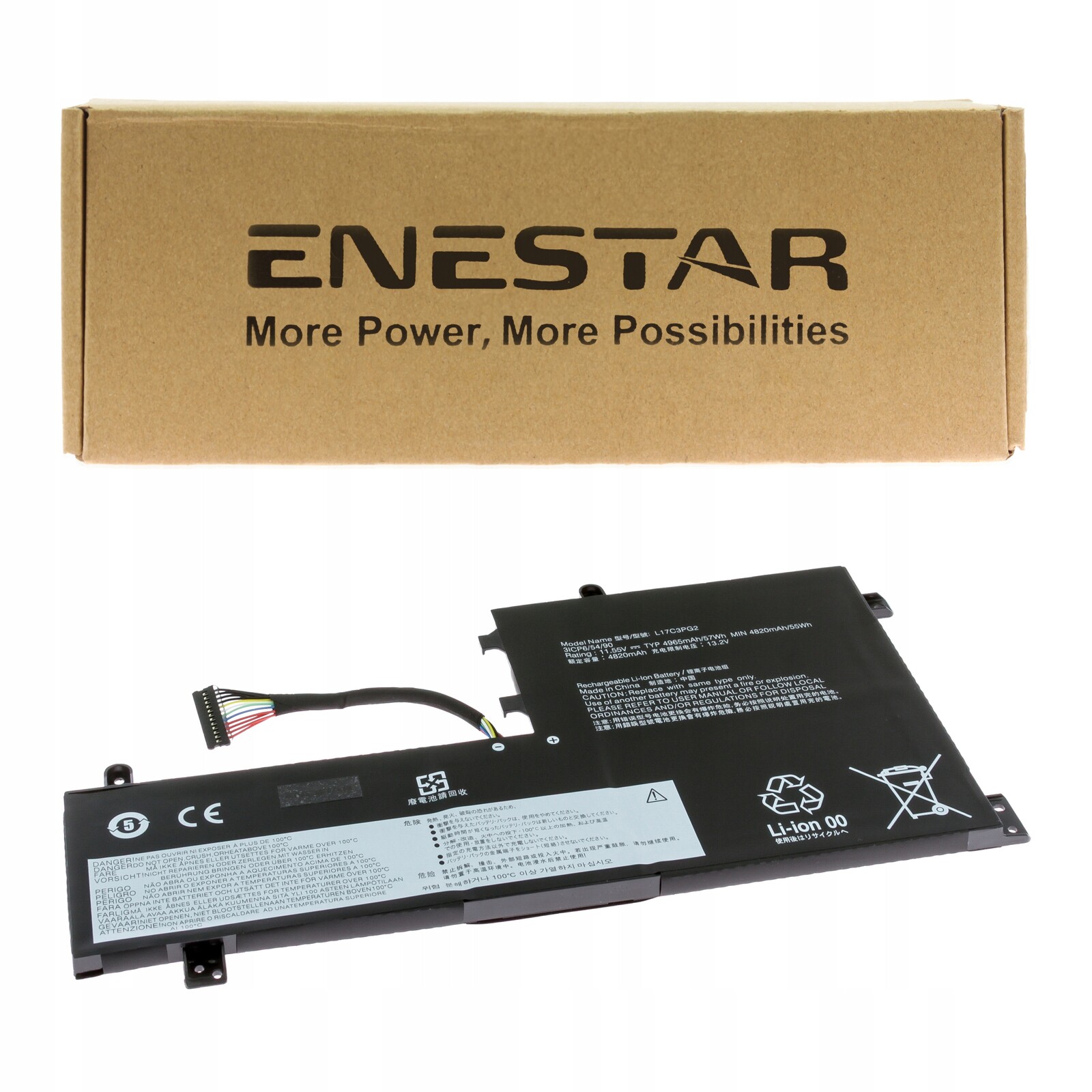 Prémiová baterie pro Lenovo L17M3PG2 Legion Y530 Y530-15ICH Y540-15IRH Y7000