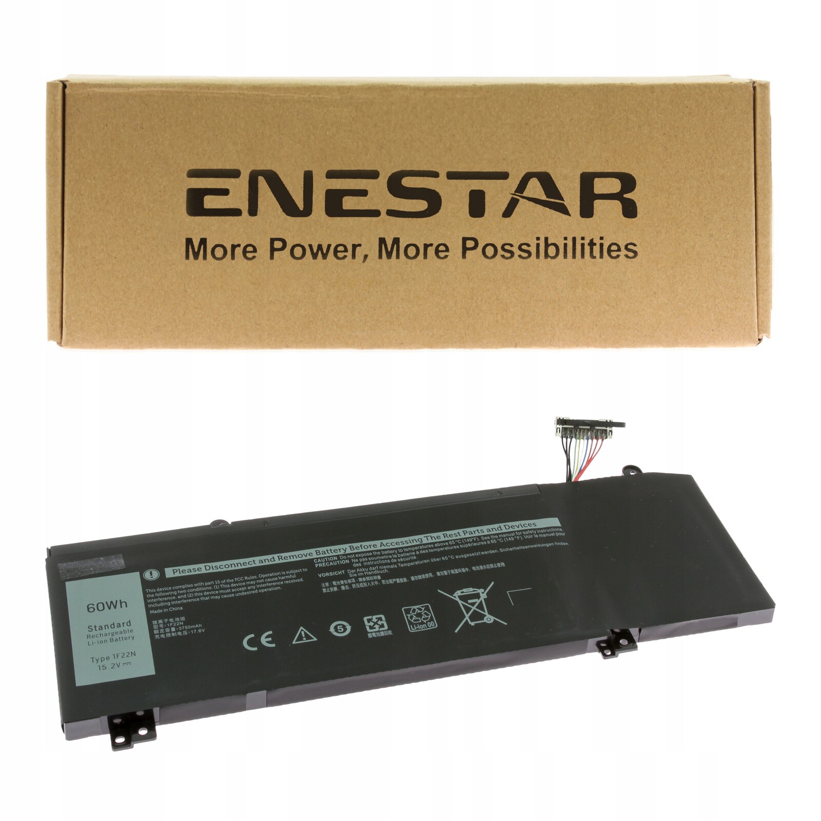 Prémiová baterie pro Dell 06YV0V 1F22N Xrgxx Alienware M15 2018 P79F M17 P37E