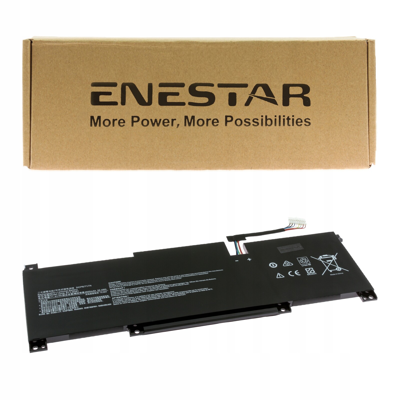 Prémiová baterie pro Msi BTY-M491 Modern 15 A10M-271PL A10M-604FR A10RBS A5M