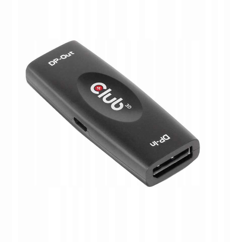 CLUB3D 1007 kabelový adaptér DisplayPort Černý