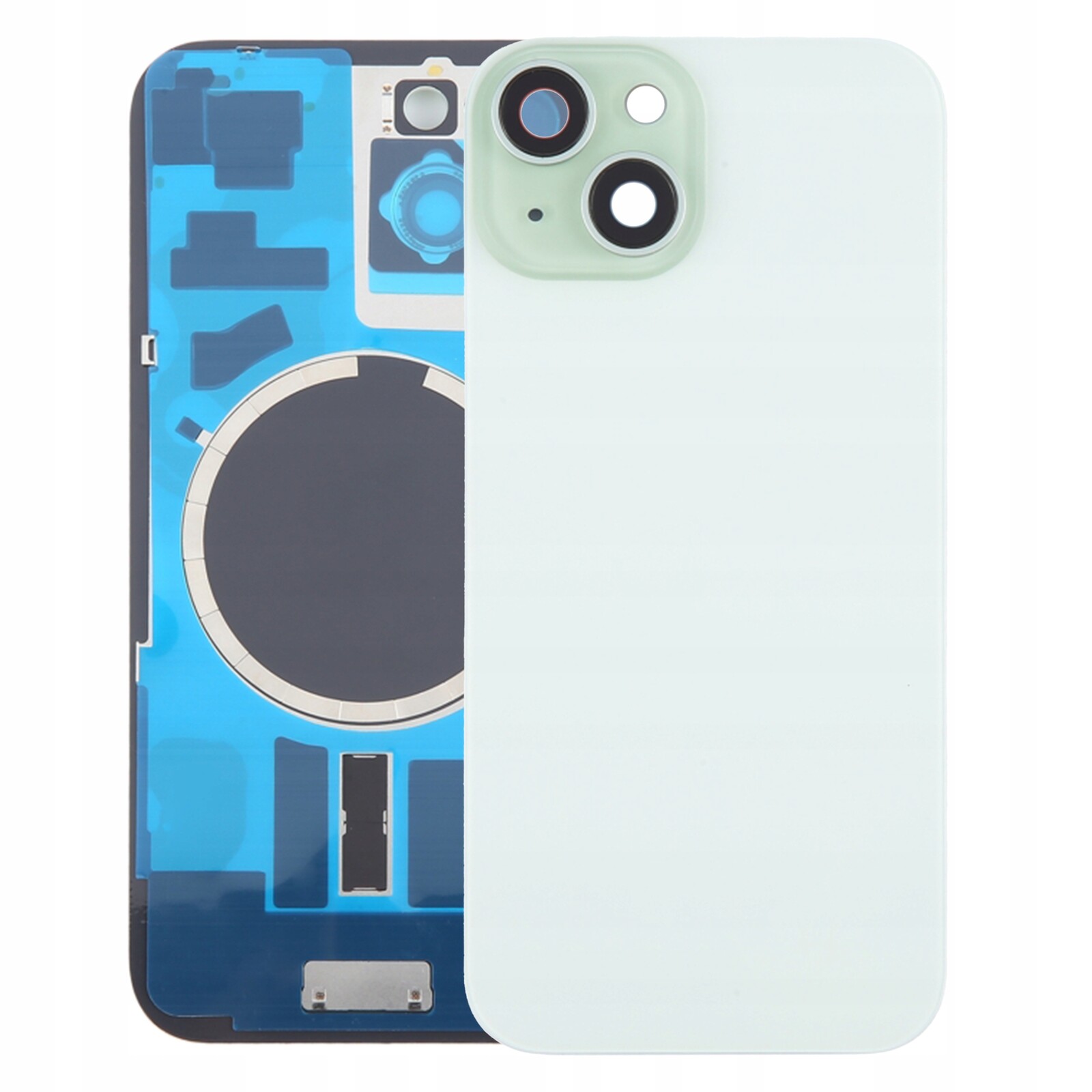 Kryt baterie pro iPhone 15 zelený Zadní Kryt