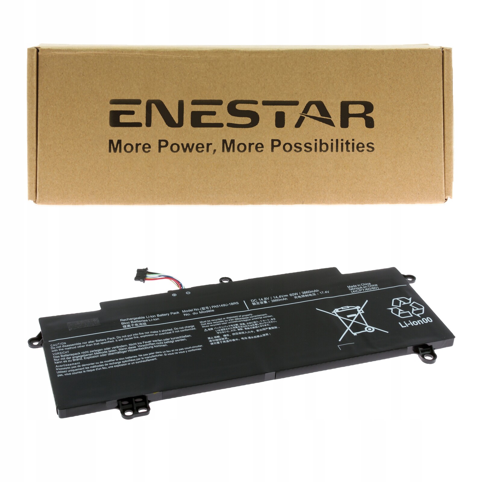 Prémiová baterie pro Toshiba PA5149U-1BRS Tecra Z40-A Z40-B Z50-A Z50-A-15P