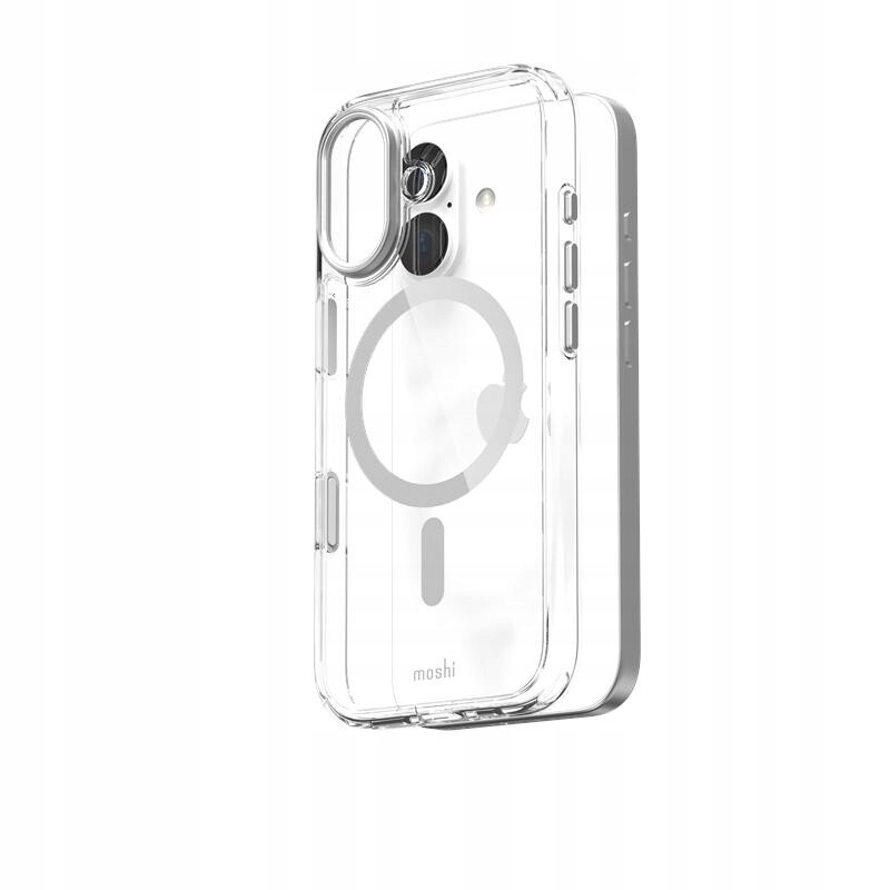 Pouzdro Pro Iphone 17, Magsafe Moshi, Průhledné Magnetické Pouzdro