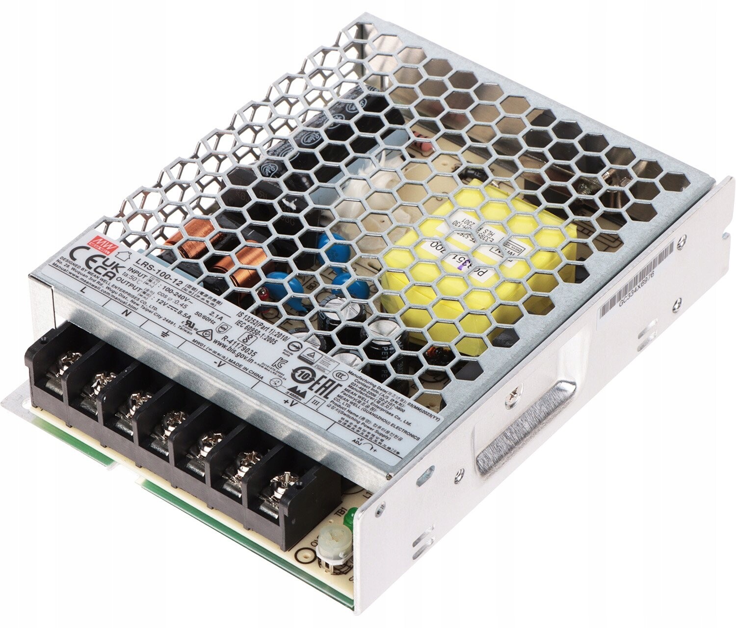 Impulsní Napájecí Zdroj LRS-100-12 Mean Well