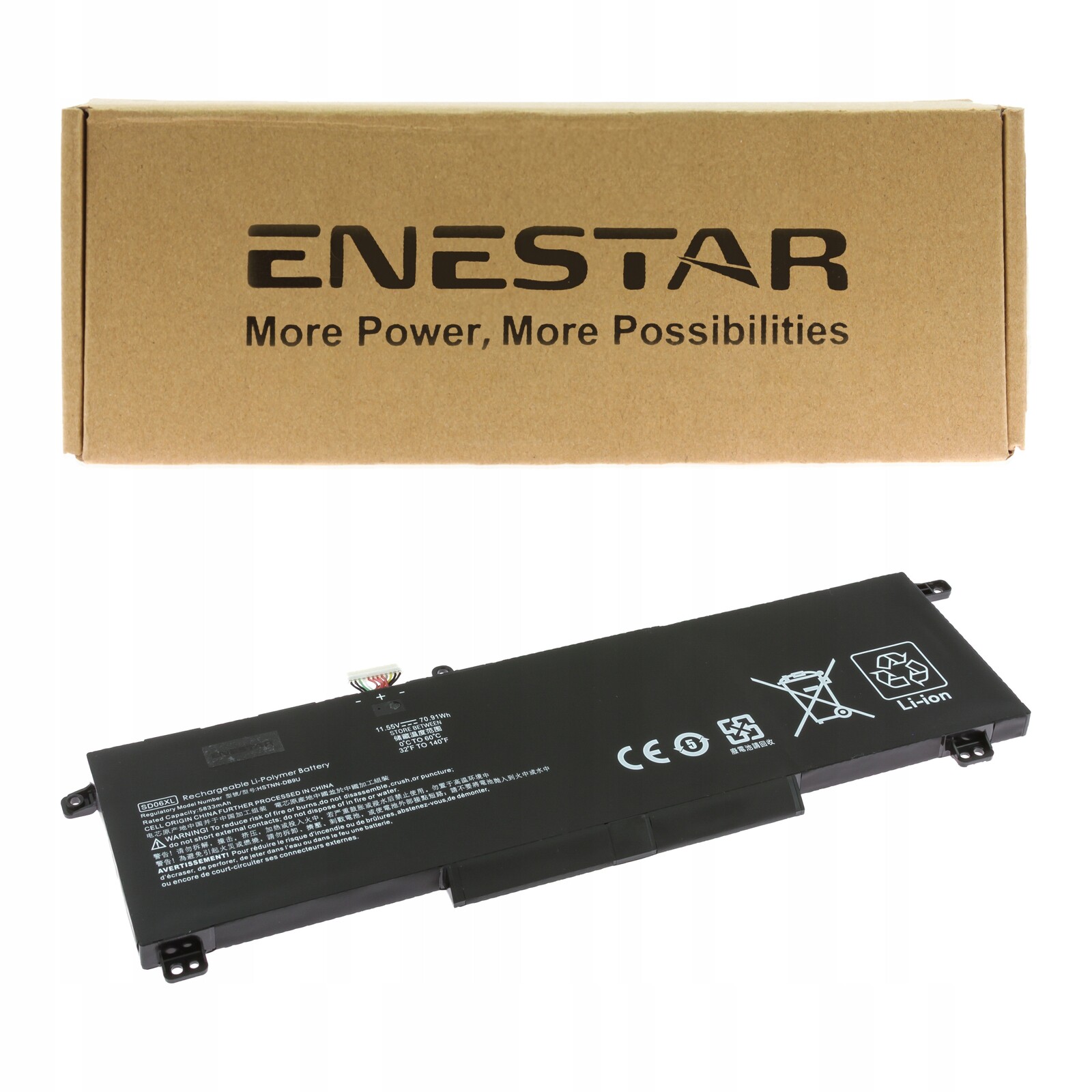 Prémiová baterie pro Hp L84392-005 SD06 SD06XL Omen 15-EK 15-ek0013dx 15-EN