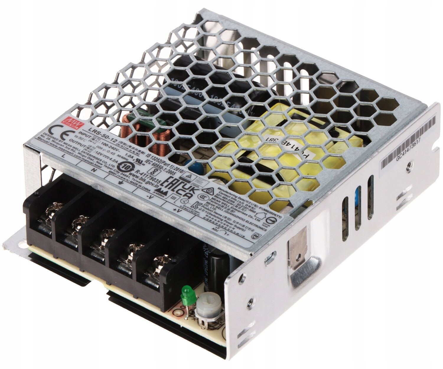 Impulsní Napájecí Zdroj LRS-50-12 Mean Well