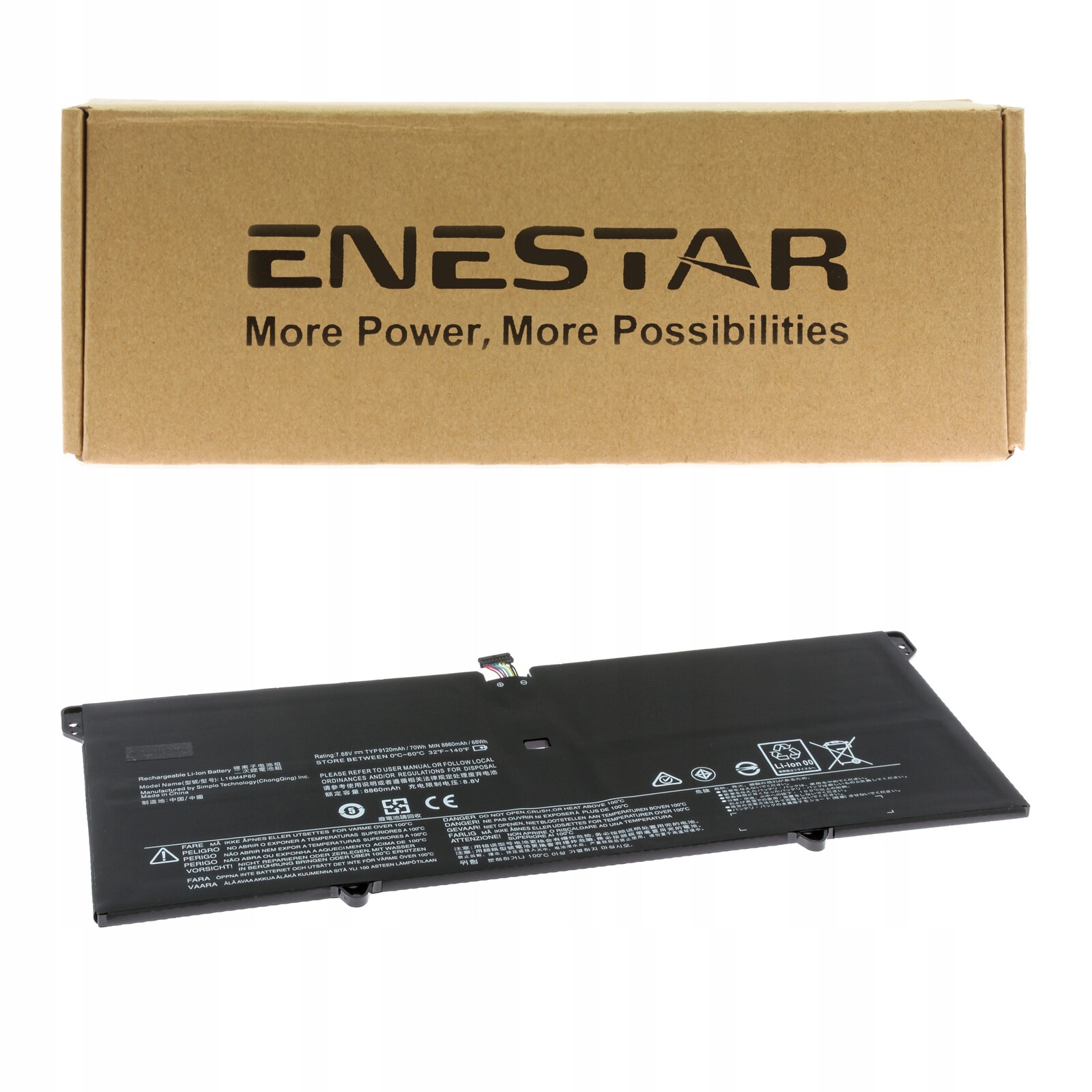 Prémiová baterie pro Lenovo 920-13IKB8860 Yoga 920 920-13IKB 80Y7008RSP