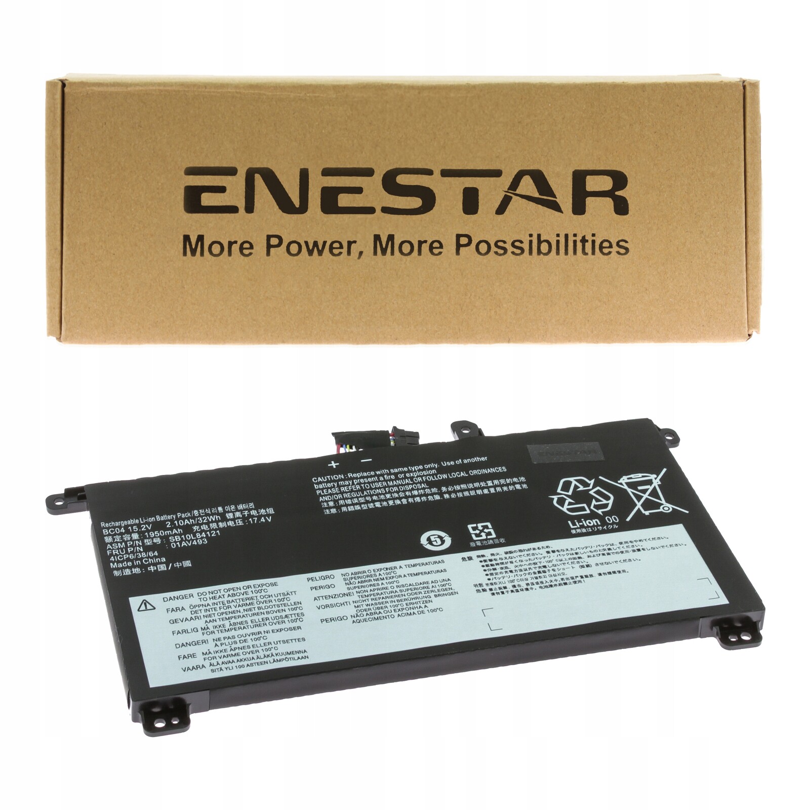 Prémiová baterie pro Lenovo 01AV493 ThinkPad P51s P52s T570 T580 20L90025GE