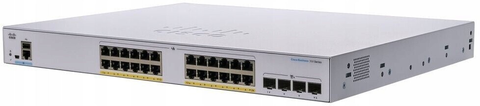 Cisco CBS350-24P-4X, rádiový
