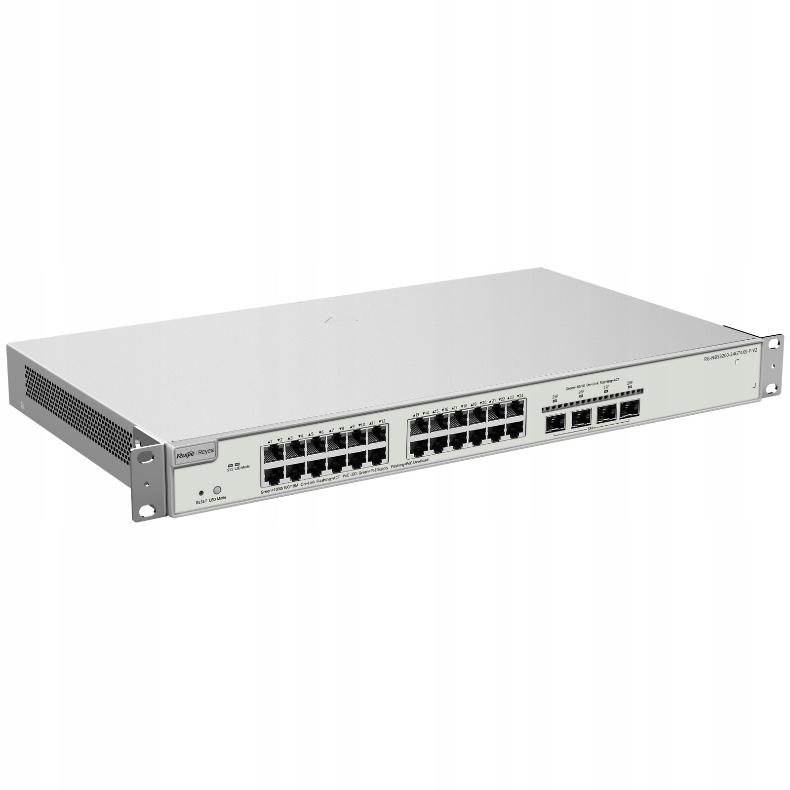 Switch Poe RG-NBS3200-24GT4XS-P-V2 24-PORTOVÝ Sfp+ Reyee