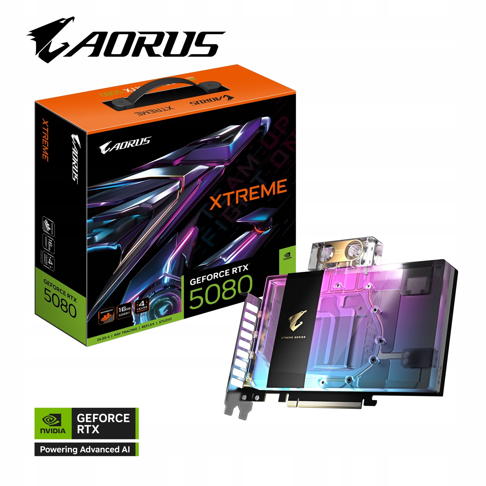 Grafická karta Gigabyte Aorus Xtreme Waterforce Wb 16 Gb