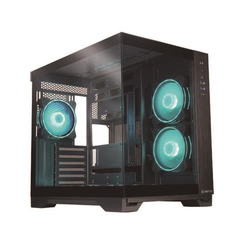 Počítačová Skříň Chieftec Visio GM-30B-TG-OP Atx Argb fun