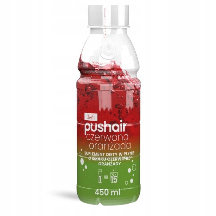 Dafi Pushair Červená oranžáda 500 ml