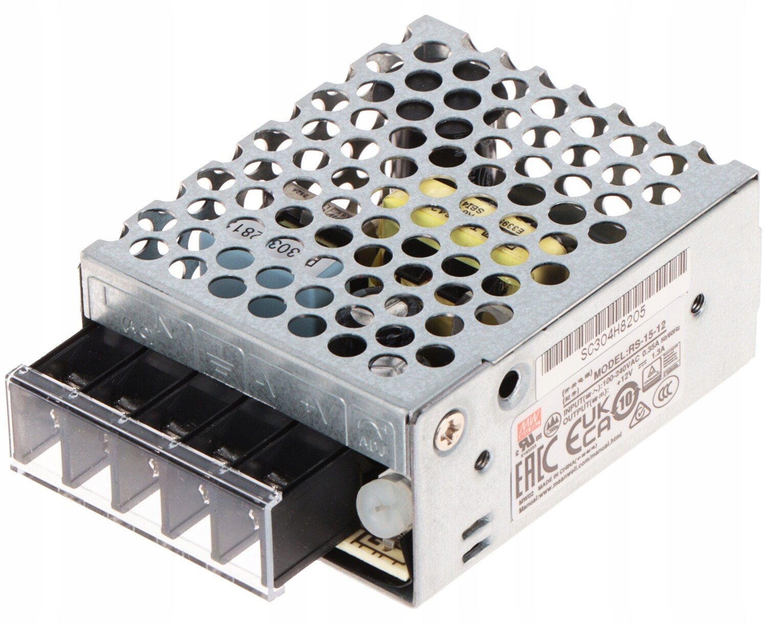 Impulsní Napájecí Zdroj RS-15-12 Mean Well