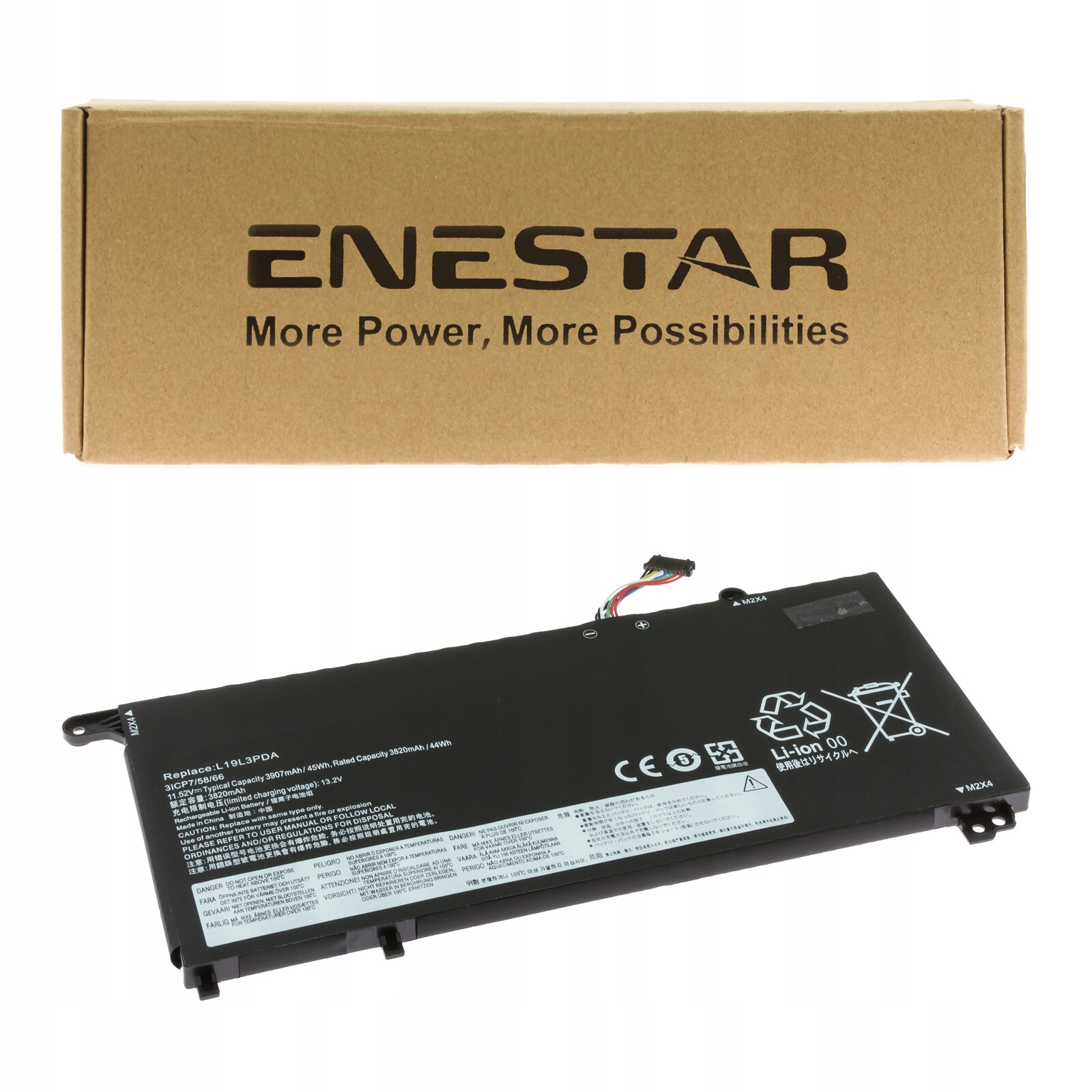 Prémiová baterie pro Lenovo L19L3PDA ThinkBook 14-IIL 15 G2 Itl G4 Iap 15-IIL