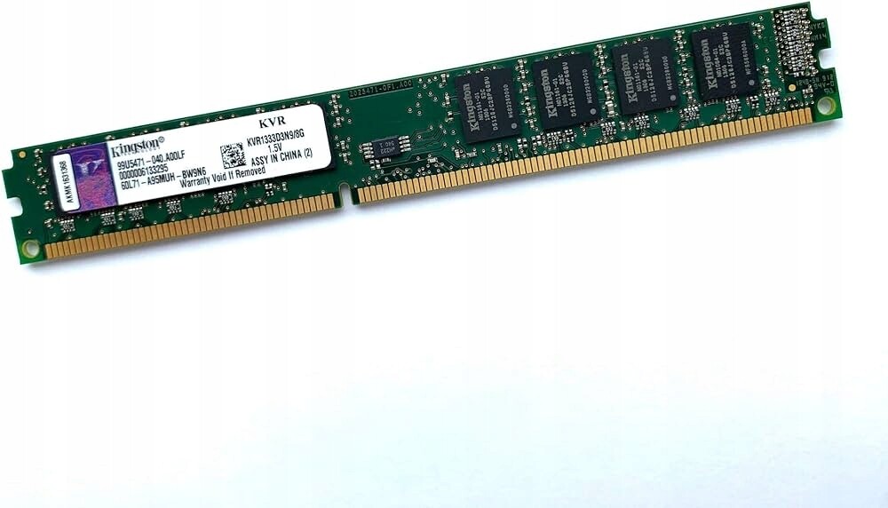 2x DDR3 Kingston 8GB 1333 paměť Ram 16GB