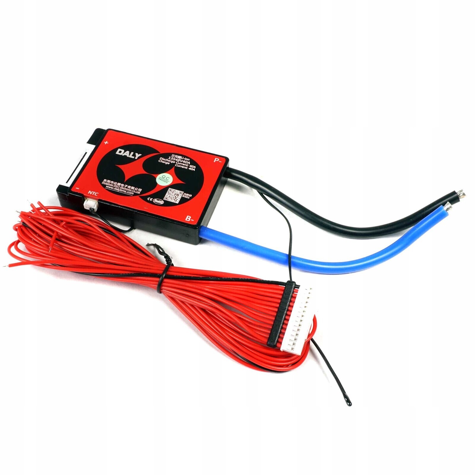 Bms 13S 40A Daly IP67 pro články Li-Ion 18650 teplotní senzor NTC10k