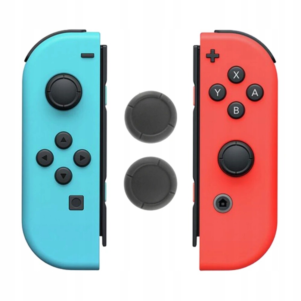 2x Opravné Gumičky Na Plast Pro Ns Joy-con Oled Lite Šedé
