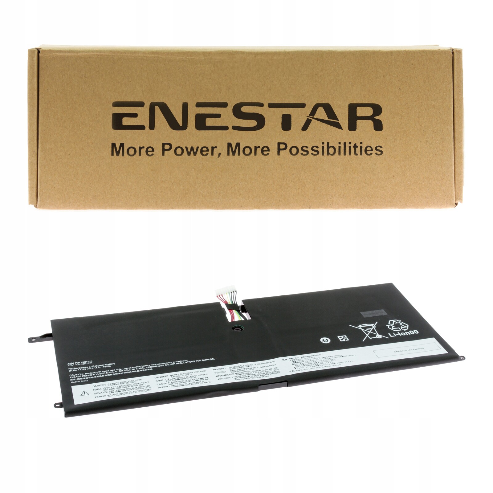 Prémiová baterie pro Lenovo 45N1070 45N1071 ThinkPad X1 Carbon 3444 3448 3460