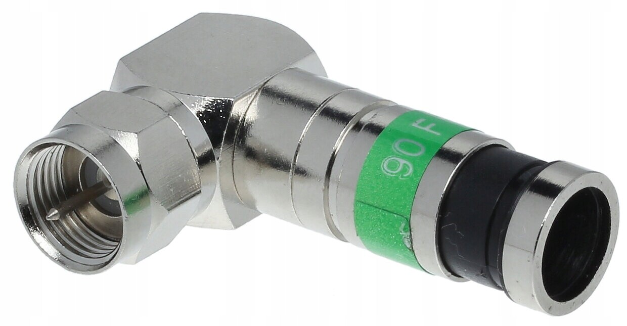 Úhlový kompresní konektor F-WK/ZAC-TRI113