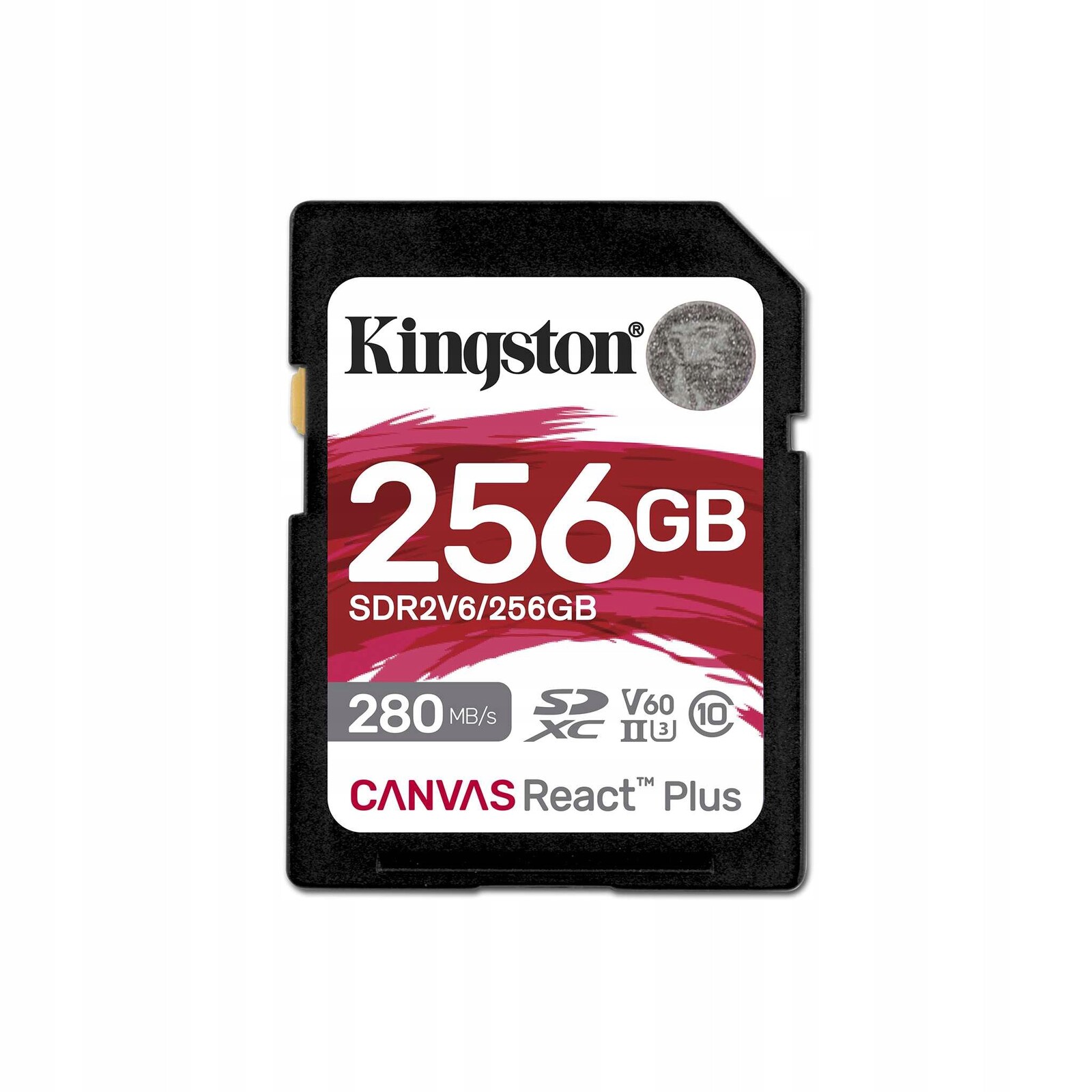 Paměťová karta Kingston Sdxc Canvas React Plus V60 256GB SDR2V6/256GB