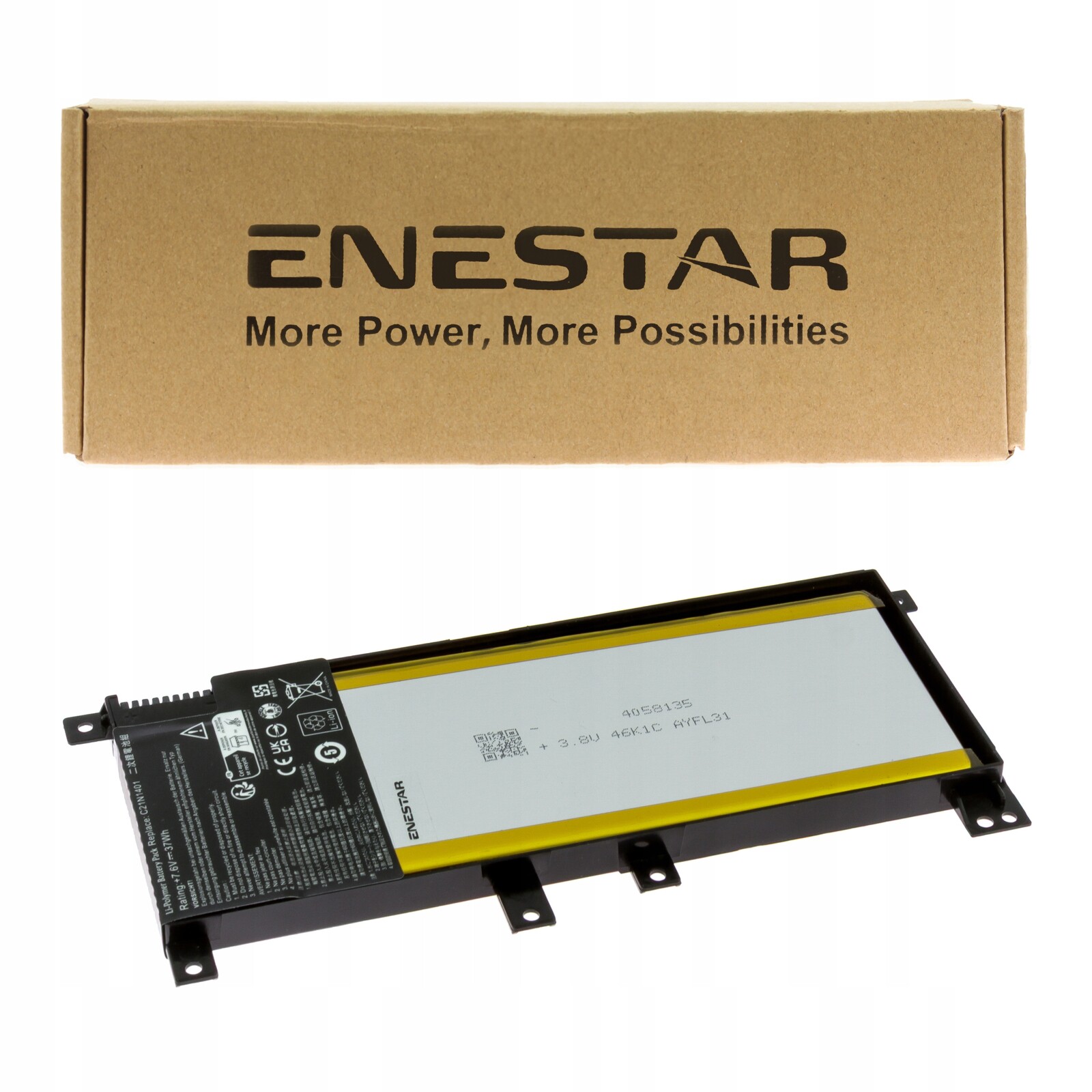 Prémiová baterie pro Asus C21N1401 F455LD K455LD K455LN X455 X455LA X455LD