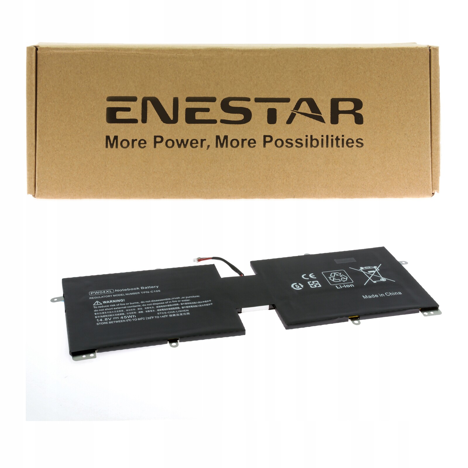 Prémiová baterie pro Hp C1S38EA C1S40EA Spectre Xt TouchSmart 15-4000eg