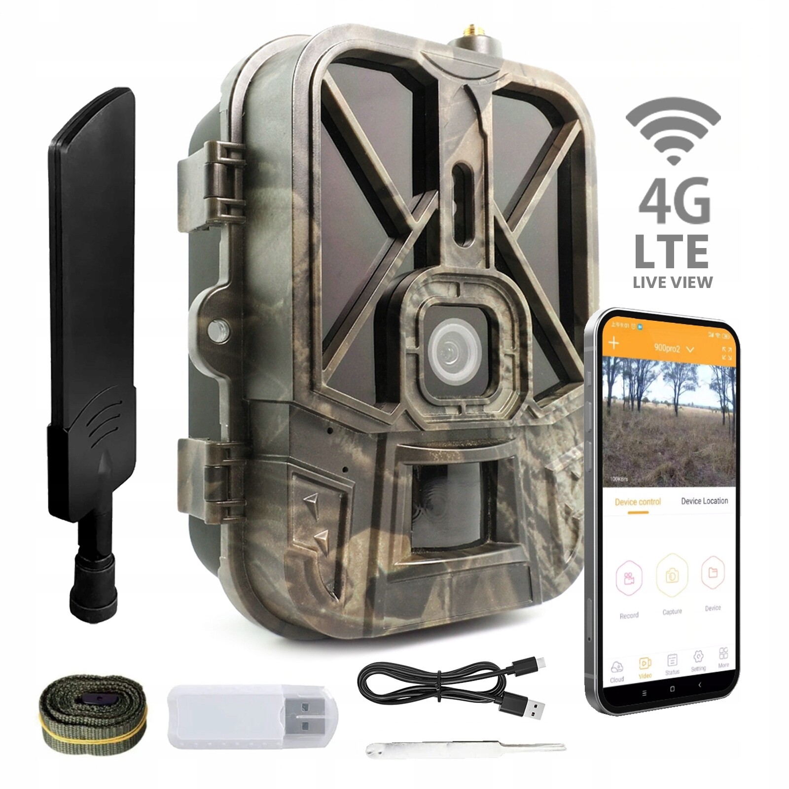 Fotopast Redleaf RD7200 Lte 4G 4K Pozorovací kamera Life view