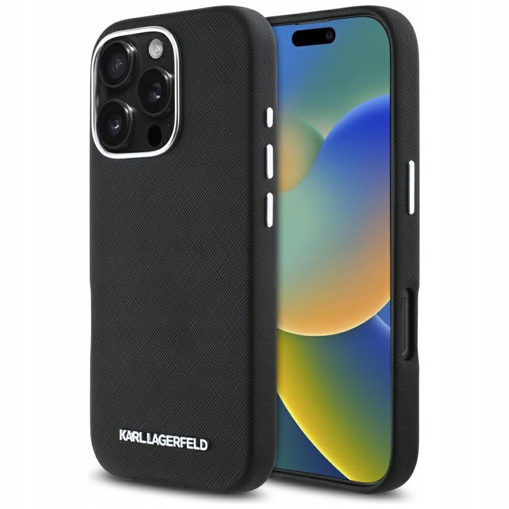 Pouzdro pro iPhone 16 Pro Karl Lagerfeld MagSafe černé