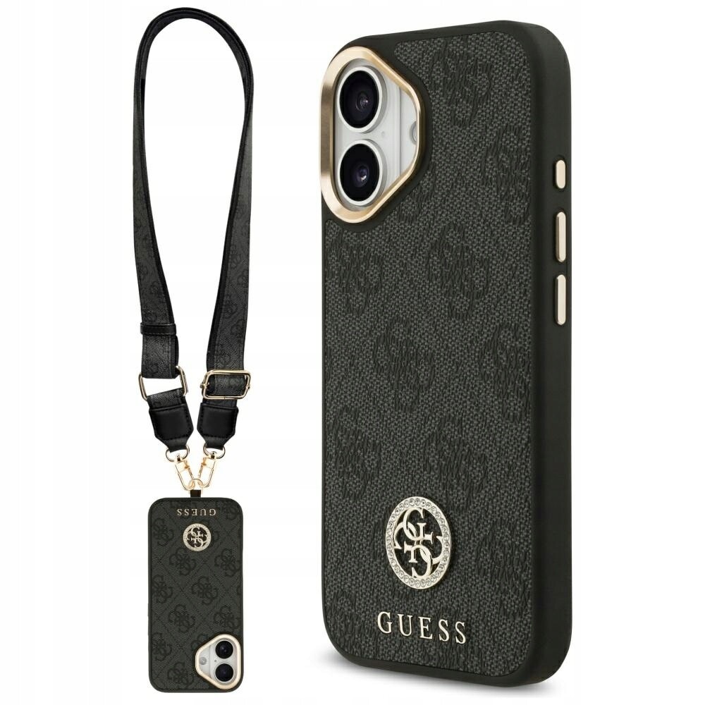 pouzdro Guess Strap MagSafe pouzdro kryt rameno pro iPhone 17