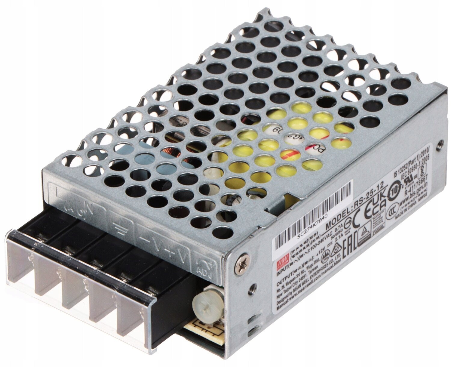 Impulsní Napájecí Zdroj RS-25-12 Mean Well