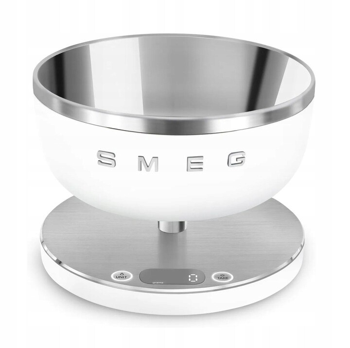 Digitální kuchyňská váha Smeg KSC01WHMWW Bílá Matná