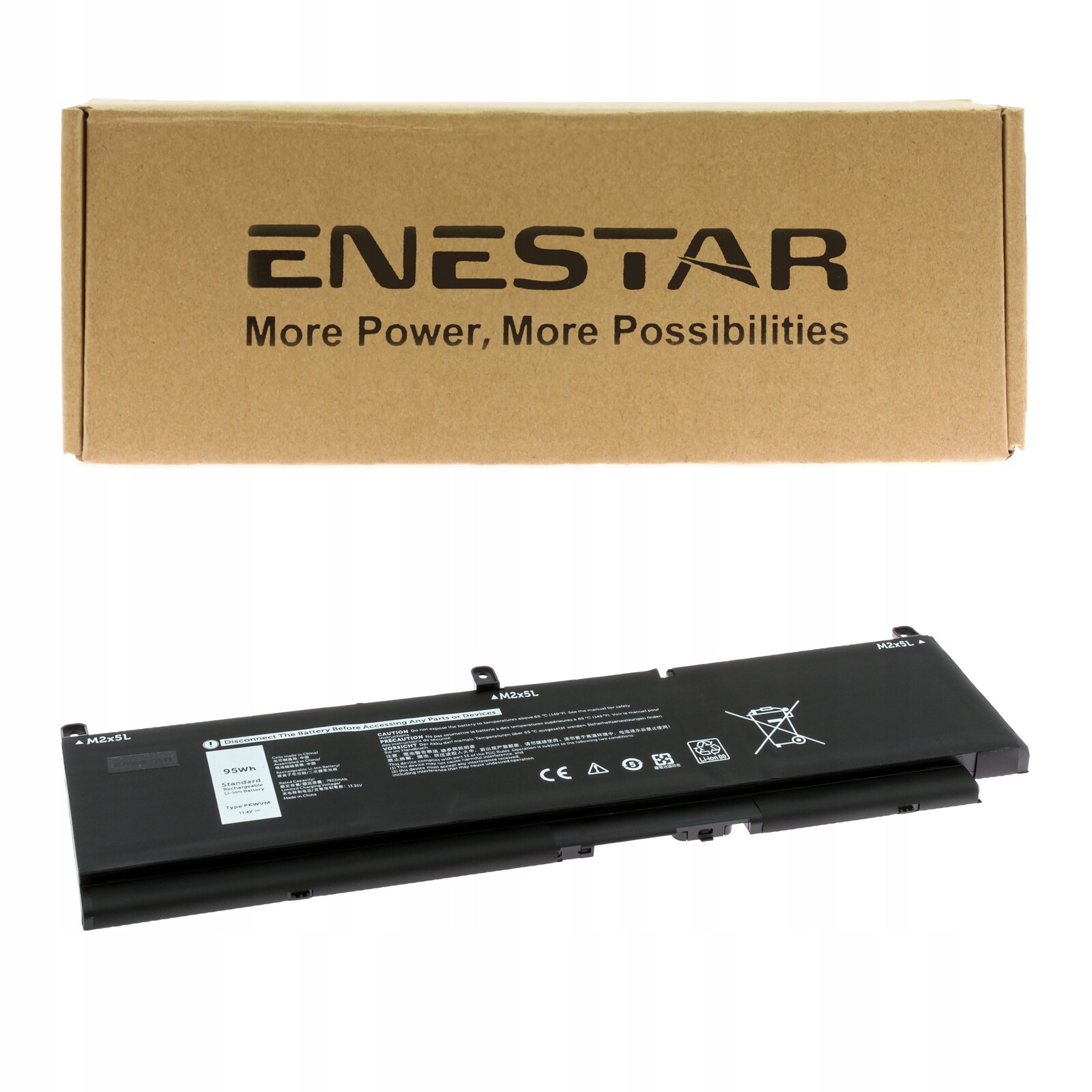 Prémiová baterie CR72X pro Dell Precision 15 7560 17 7760 7550 7750