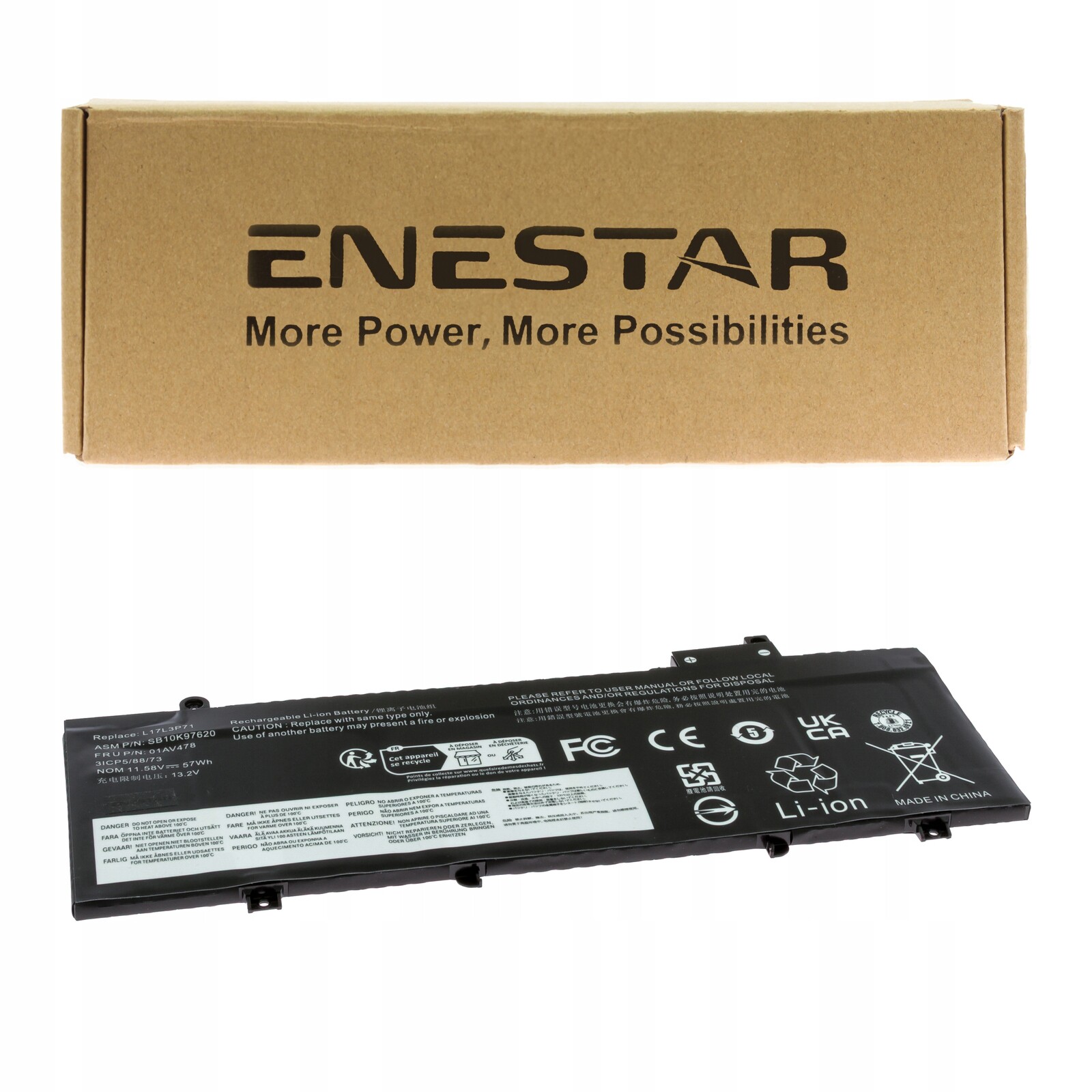 Prémiová baterie pro Lenovo ThinkPad T480s 20L7 20L7002LCD 20L8 20L8S02D00