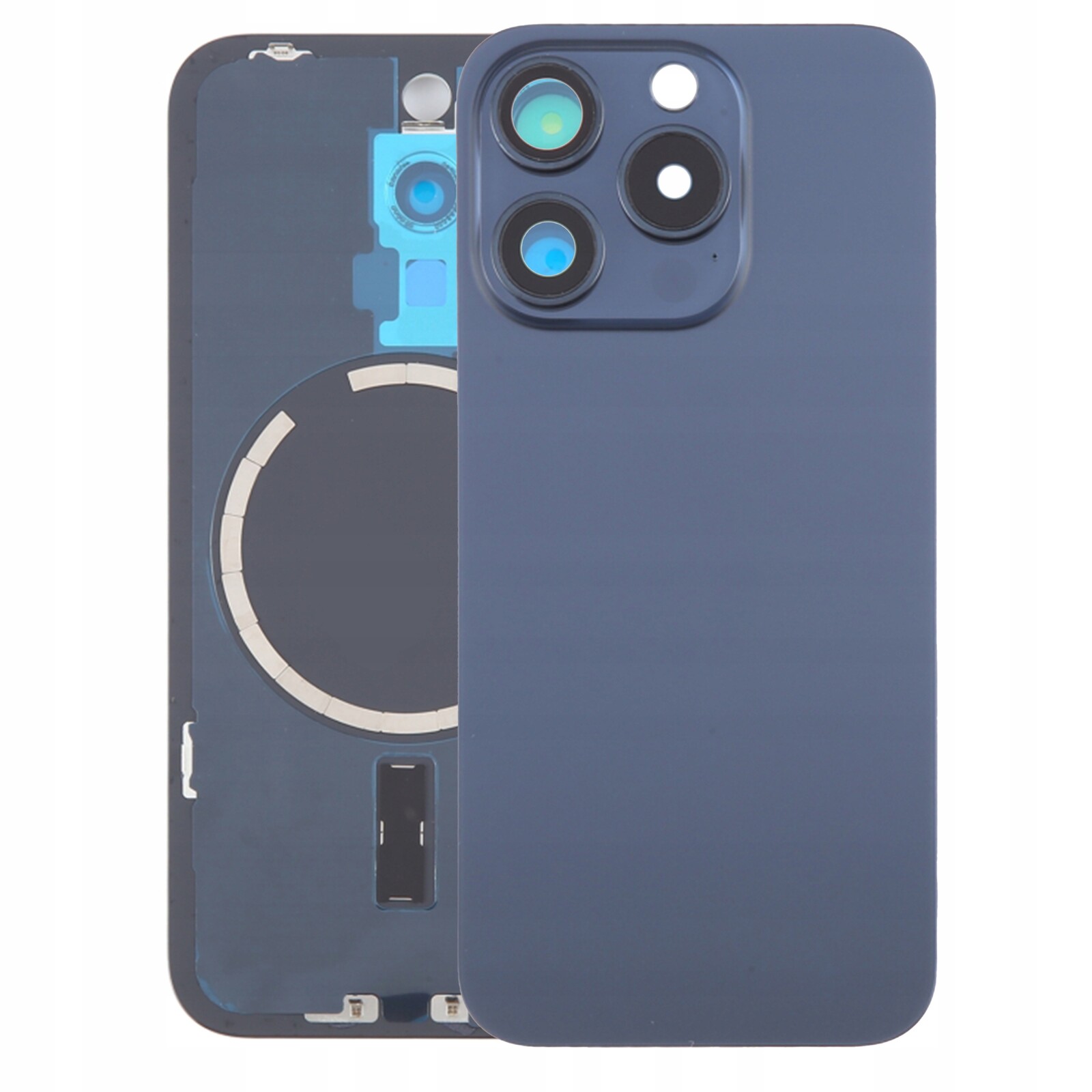 Kryt baterie pro iPhone 15 Pro Max modrý Zadní Kryt