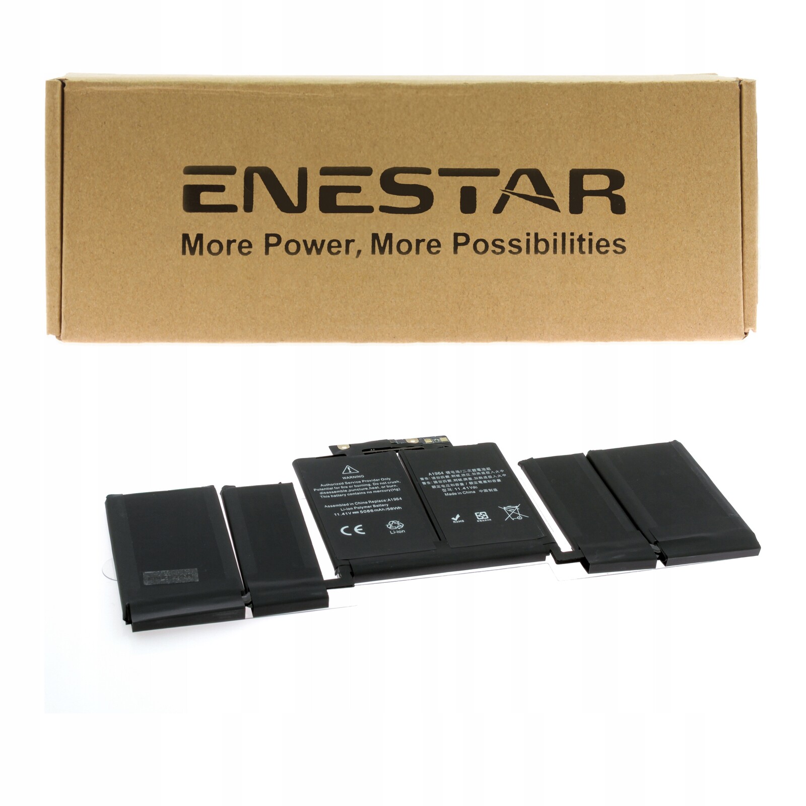 Prémiová baterie pro Apple A1964 A1989 Emc 3358 A2251 3348 MR9Q2LL A MV982LL