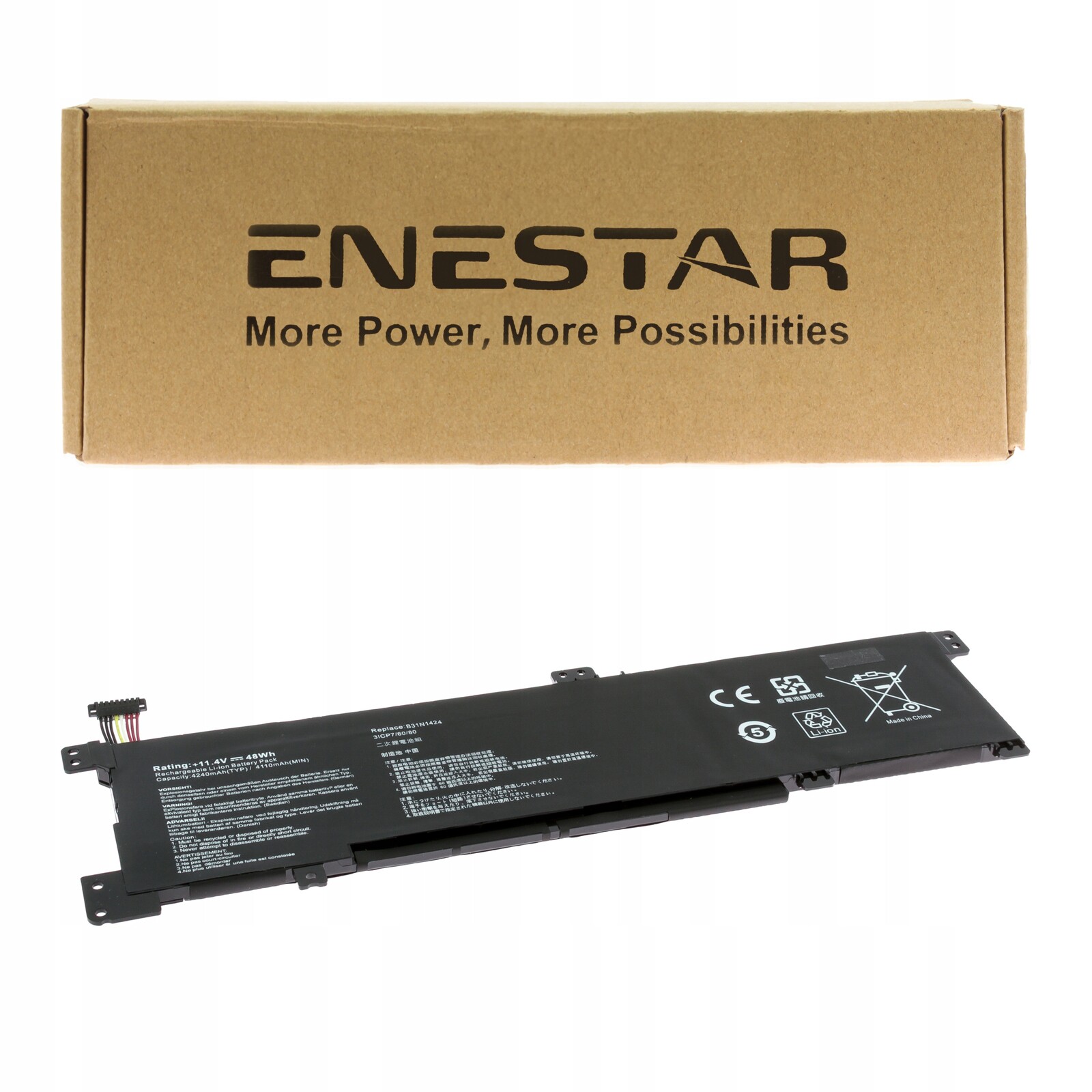 Prémiová baterie pro Asus K401L