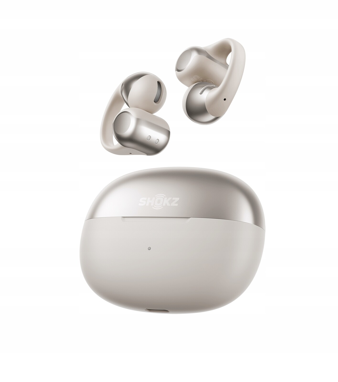 Bluetooth sluchátka s vedením vzduchu Shokz OpenDots One Grey