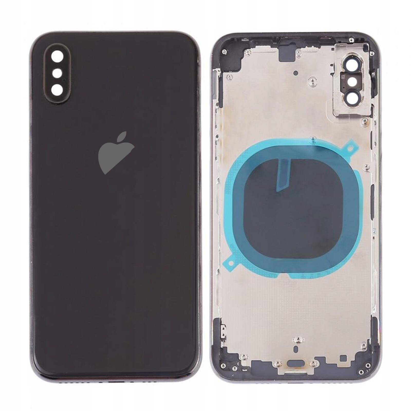 Zadní panel pro Apple iPhone Xs Max, černý, tělo