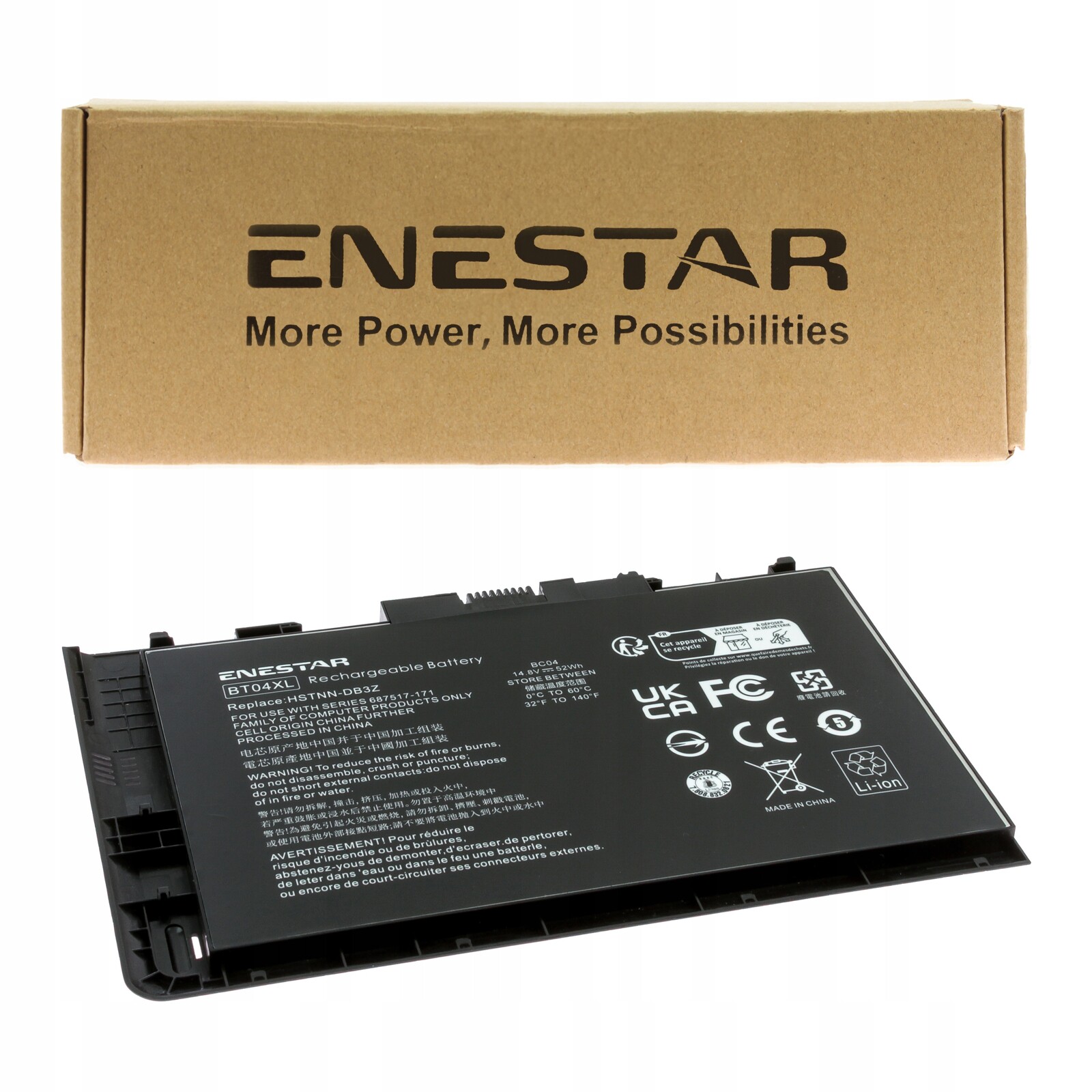 Premium baterie pro Hp 687945-001 BT04XL EliteBook Folio 9470 m 9480 m 9740 m